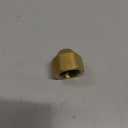 Legines Brass Flare Cap, 5/8" Tube OD, SAE 45 Degree Flare Fitting, Pack of 2