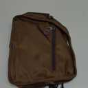 Small Nylon Crossbody Bags for Women Lightweight Shoulder Bag with Top Handle Trendy 2026 Travel Purse Everyday Handbag (Coffee)