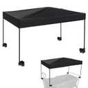 Universal model Wagon Canopy Cover Garden Push Awning Portable Outdoor Stroller Accessories Awning for Garden Wagon,Shopping,Camping (Suitable for Folded,Gathering Folded Wagon)19.7*35.4 inches