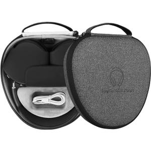 for Apple AirPods Max Case Smart: AirPod Max Accessories with Sleep Mode, Smart Case for New Apple AirPod Max, Ultra-Slim Portable Travel Bag for Apple Headphones, Long-Lasting Protection, Gray