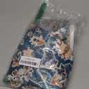 Horaldaily Regular Fitted Tablecloth 60 Inch Round, Boho Bohemia Vintage Country Rustic Farmhouse Distressed Washable Table Cover Elastic Edged for Dinning, Picnic, Camping, Banquet (Black)