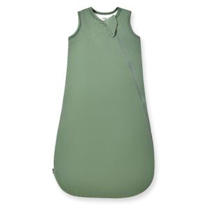 HAPIU Unisex Rayon Made from Bamboo Baby Sleep Sack TOG 0.5, 2-Way Premium Zipper, Wearable Blanket Toddler, 18-36 Months,Dark Forest Green