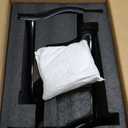 Saddlebag Guard Tip-Over Crash Bars for Harley Touring Street Glide Road Glide Road King Electra Glide Ultra Limited CVO 2009-2024 Gloss Black Saddle Bag Protection Crash Bar