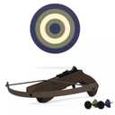 Hammer & Axe Game Crossbow with Target