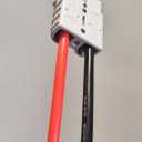 8AWG Cable with 50A Connector, M8 Terminal,Quick Connectors Power Transfer forBoat, RV, Electric Forklift Charging Plug Cable-1.64ft