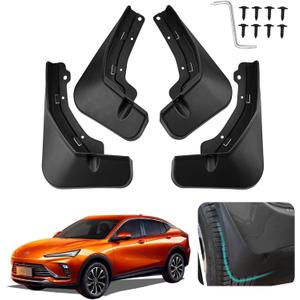 Custom Fit for Mud Flaps 2024 2025 Buick Envista Mud Splash Guard Front and Rear 4-PC Set