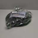 Acrylic Side Table, End Table Round Top with Solid Post for Living Room, Bedroom, Balcony, Easy Assembly (Pedestal, Green)