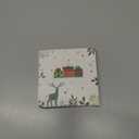 Lotus Stained Glass Ornament - Christmas Tree Decorations, Lotus Ornaments for Christmas Tree, Holiday Presents