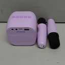 Karaoke Machine for Kids Adults, Karaoke Toys Gifts for Girls Boys, Portable Bluetooth Speaker with Wireless Microphone, Birthday Gifts for Girls Boys Ages 4, 5, 6, 7, 8, 9, 10, 12+ Years Old (Purple 2 Mics)