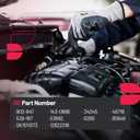 BDFHYK 902-847 Upgrade Aluminium Coolant Thermostat Housing Assembly Compatible with Hummer H3 H3T, compatible with Chevy Colorado, compatible with GMC Canyon 2.8L 2.9L 3.5L 3.7L Replace 12622316