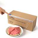 Plastic Food Wrap Thick Enough for daily use Stronger for Comercial Use Durable With Slide Cutter 12"wide 2000 Feet long Home and Commercial Use Food Service