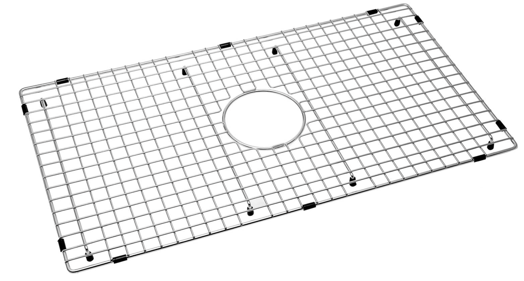 Serene Valley Sink Bottom Grid 22" X 14-1/2", Centered Drain with Corner Radius 3/8", Sink Protector SVH2215C