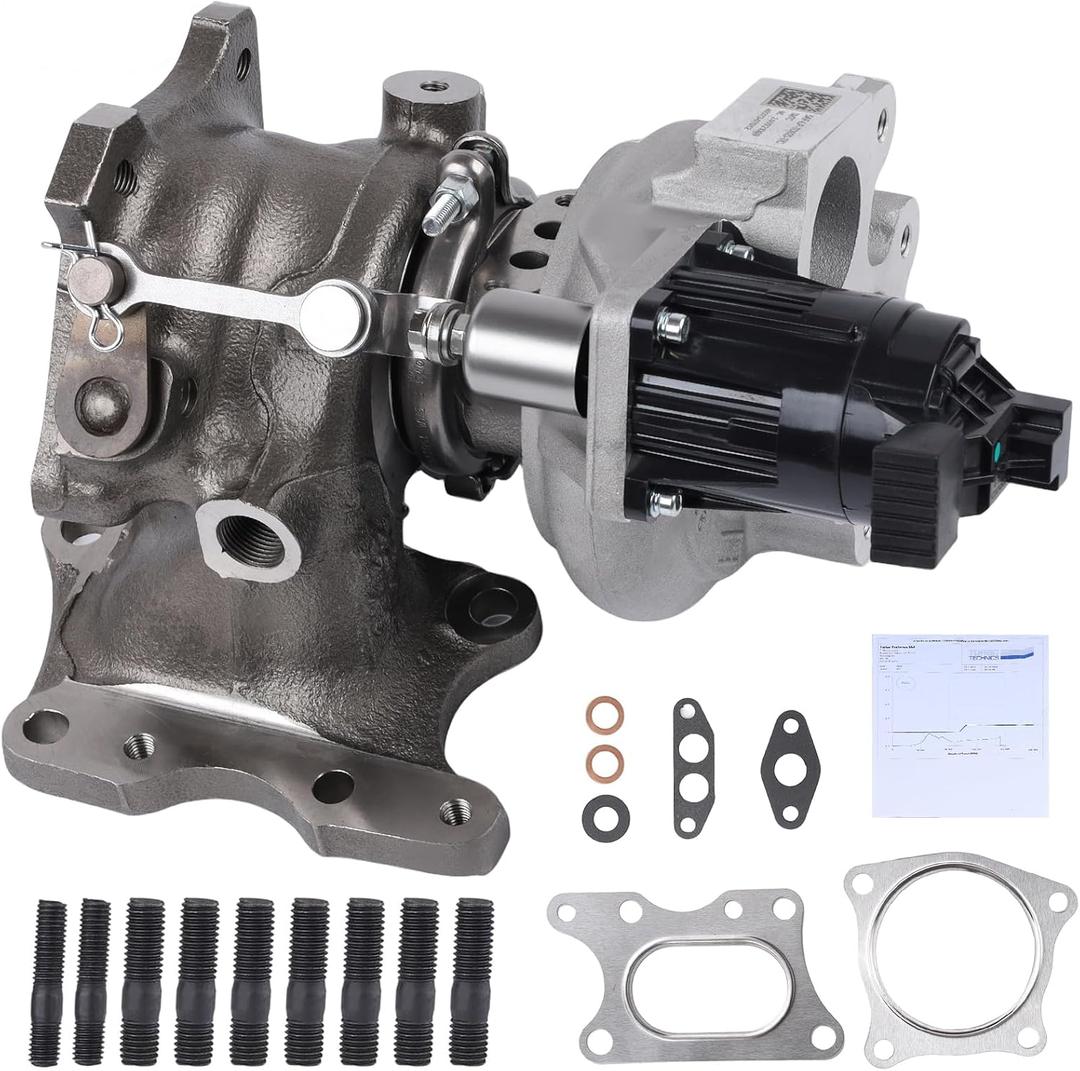 Complete Turbo Turbocharger Kit with Actuator & Gasket Fits fro 2016-2021 Honda Civic CR-V 1.5L AP2T L15B7 Replace OE 49373-07011 49373-07010 49373-07012 49373-07013 49373-07014