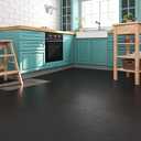 Livelynine Black Flooring 32-Pack 12x12 Inch Peel and Stick Floor Tile Waterproof Floor Tiles for Bathroom Floor Vinyl Peel and Stick Tiles Renter Friendly Floor Stickers Garage Laminate Flooring