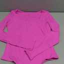 Chunpin Women's Long Sleeve Bodysuit Square Neck Notch V Neck Body Suits Double Lined Going Out Outfits Thong Bodysuits, S