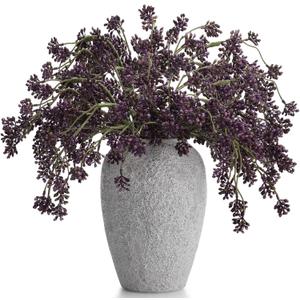 3 Pcs Plum Faux Berry Stems Artificial Dusty Sedum Berry Stems Picks Branches Faux Spray for DIY Holiday Farmhouse Home Mantel Harvest Decorations (32 Inch)