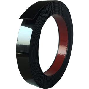 16 FT Shiny Black Self-Adhesive Liner,Wall Molding Trim