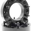 Wheel Accessories Parts 2 Pcs Wheel Spacers Adapters 8 on 210mm 8x210mm 2.00 Inch Thick 154.2mm Hub M14x1.5 14x1.5 Thread Stud Fits Chevrolet Silverado GMC Sierra 3500HD Dually Dual Rear Wheels F&R