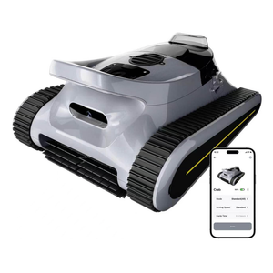 Pool Vacuum for Inground Pools & Above Ground Pool, Cordless Robotic Pool Cleaner with 180W Brushless Motor, 3-Hour Runtime, Wall-Climbing Pool Robot Scrubber for Pools up to 2150 Sq.Ft.