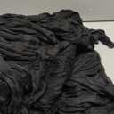 8 Pack Table Runner Black Cheesecloth 10ft Boho Gauze Fabric 120 Inch Cheese Cloth Table Runner Rustic Sheer for Romantic Wedding Decor Baby Shower Party Table Centerpiece Decoration