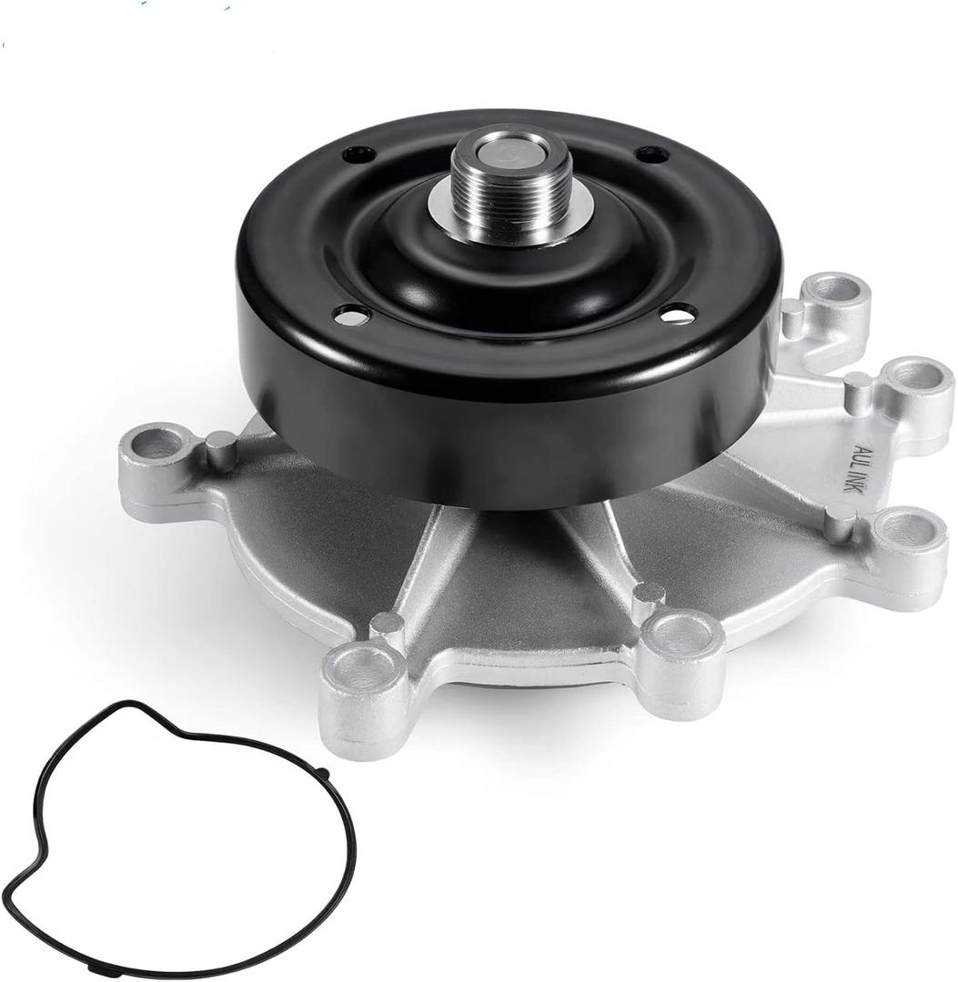 AULINK AW7163 Water Pump with Gasket Compatible with RAM 1500, Dodge Dakota, Jeep Commander Mitsubishi raider, Chrysler aspen 3.7L V6 4.7L V8 Engine