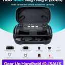 JSAUX Carrying Case for ROG Xbox Ally / ROG Xbox Ally X (2025) Double-Decker, Protective Hard Shell, Dual Layer Portable Travel Storage Bag Fits Adapter, Cable and Accessories -BG0136
