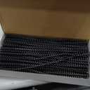 MAKEASY Coil Spiral Binding Machine 4:1 pitch - Manual Hole Punch - Electric Coil Inserter - Adjustable Side Margin - for Letter Size/A4/A5, Comes with 1 Box 5/16'' Plastic Coil Binding Spines & Plier