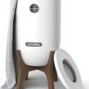 Luxury Towel Warmer, 20L Large Heated Towel Warmers for Bathroom with Timer, Auto Shut Off, Fits Up to Two 40"X70" Oversized Towels, Bathrobes, Blankets for Home, Spa (White)