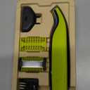 Philips Norelco for Face + Body, Electric Beard Trimmer, Shaver and Groomer, 5in1 Adjustable Comb, 1x Body Kit, Model QP2834/70, Black/Lime Green