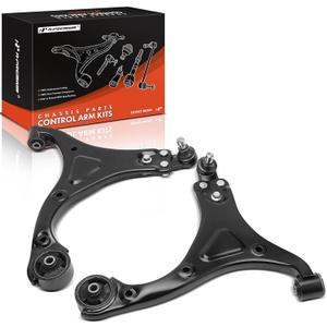 A-Premium 2 x Front Lower Control Arm, with Ball Joint & Bushing, Compatible with Hyundai Sonata 2011 2012 2013 2014, Without Sport Suspension