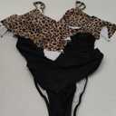 SUUKSESS Women Slimming Ruffle One Piece Swimsuits Ruched Tummy Control Bathing Suits3XL