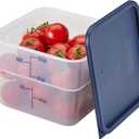 Cambro 12SFSPP190 12 qt Polypropylene Food Storage Container - CamSquare Case of 6