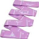 Yoga Strap with 10/12 Loops - Multi-Functional Stretch Band for Pilates, Dance, Gymnastics, Physical Therapy, Flexibility & Resistance Training, Ballet, Latin Workouts