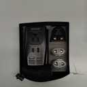 Upgraded 2000W 220V to 110V Converter for European Travel, Voltage Converter US to Europe for Hair Dryer Straightener Curling Iron, 2300W Adapter with EU/UK/AU/US Plugs for Laptop Camera Cell Phone (Black)