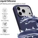 ZTOFERA for iPhone 17 Pro Max Case with Strap,Crossbody Phone Case with Adjustable Neck Shoulder Lanyard,Soft Silicone Shockproof Protective Phone Cover for iPhone 17 Pro Max 6.9 inch-Navy Blue