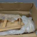 Narrow Entryway Bench Farmhouse Wood End of Bed Bench 20" 32" 39" 47" 55" 63" 71" 79" Sturdy Stable Skinny Long Benchs for Bedroom Hallway Dining Room Porch Easy to Assemble Natural Finish (47")