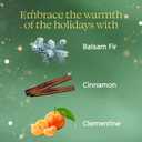 Glade 1-Wick Scented Candle Jar, Balsam & Spruce, Air Freshener Infused with Essential Oils, 4.08 Oz, 2 Count