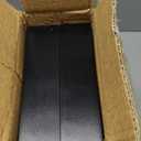 BAMEOS Floating Shelves, Black Wall Mounted Wooden Shelves with Invisible Brackets Set of 2, Hanging Wall Shelves Decoration for Bedroom, Bathroom, Living Room and Kitchen (16x6)