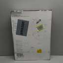 Brondell Bidet Toilet Seat Non-Electric Swash Ecoseat, Fits Elongated Toilets, White - Dual Nozzle System, Ambient Water Temperature - Bidet with Easy Installation