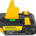 Battery Adapter - Compatible with Dyson V6, V7, V8. Convert a DeWolt Battery to be Used as a Dysn Battery, Suitable for Dysn Vacuum Cleaners in The V6, V7, and V8 Series