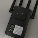 WiFi Extender Signal Booster, Dual Band 5.8GHz&2.4GHz, WiFi Booster Covers Up to 10000 Sq.ft, WiFi Repeater 1.2Gbps with Ethernet Port, One-tap Setup, Made for USA