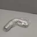 Ucreative 45 Degree Aluminum Alloy Tube Intercooler Pipe Air Intake Tube Silver Tone for Car OD: 3.0 Inch (76mm)