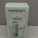 Momcozy Portable Breast Milk Cooler for Travel, 24H Ice-Free Cooling Breastmilk Storage Bottles Container, 12 Ounces Leak Proof Outdoor Small Freezer, Baby Breastfeeding Essential for New Moms (Green)