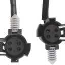 2PCS Oxygen O2 Sensor 1 & 2 for 1997 1998 1999 2000 Jeep Wrangler 2.5L/4.0L Upstream + Downstream
