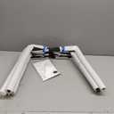 YOUNUOKE Black Dining Chairs Set of 2, Faux Leather Upholstered Kitchen & Dining Room Chairs with Back, Mid Century Modern Minimalist Accent Chair Armless for Guest Reception Waiting Living Room