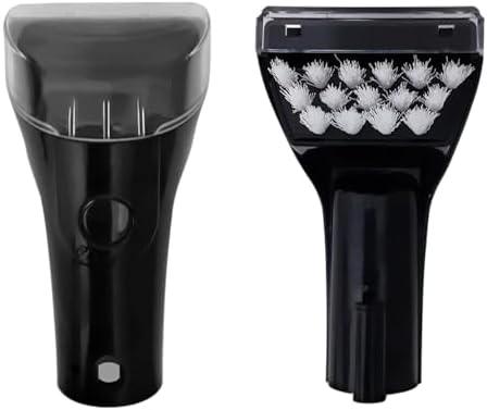 Bissel Replacement 3" Tough Stain Brush Tool with Removable Cover for All Bissell Carpet Cleaner, 2036651, 2037151, 1425 Series, 73H55, 73H5C, 73H5K, (SpotBots, SpotCleans, Little Black, and More)