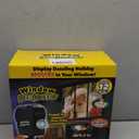 Halloween Window Projector,Halloween Holographic Projector,Christmas Led Holographic Projection Lamp,12 Movies,Used for Halloween Outdoor,Christmas Garden Decoration Family Outdoor Party