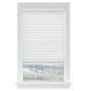 LEVOLOR Basics 2” Faux Wood Horizontal Blinds for Indoor Windows, 35” W x 72” H, Cordless Light Filtering Window Shade, White