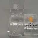 Qinyoung 4 Pcs Hot Cocoa Bar Supplies Clear Acrylic Seasoning Spice Box with Cover and Spoon Cocoa Marshmallows Peppermints Chocolate Chips Storage Container for Christmas Hot Chocolate Bar