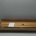 Teak Wood Floating Shelves Perfect for Bathroom Dcor Pack of 2 Wooden Wall Shelves for Bedroom Living Room Kitchen Simple Minimalist Home Dcor 36 x 6.7